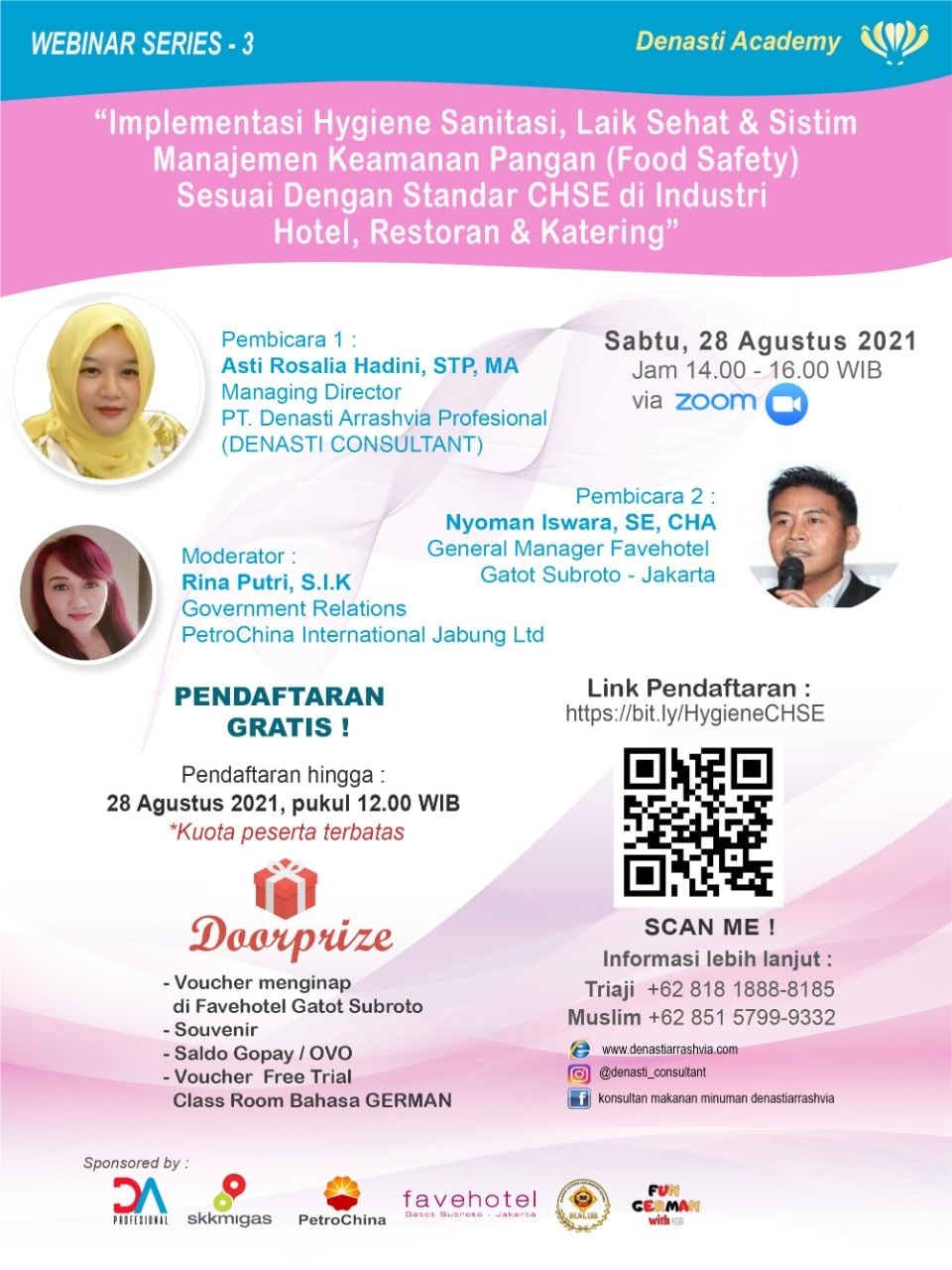 WEBINAR GRATIS - Series #03 – Universitas Sahid Jakarta