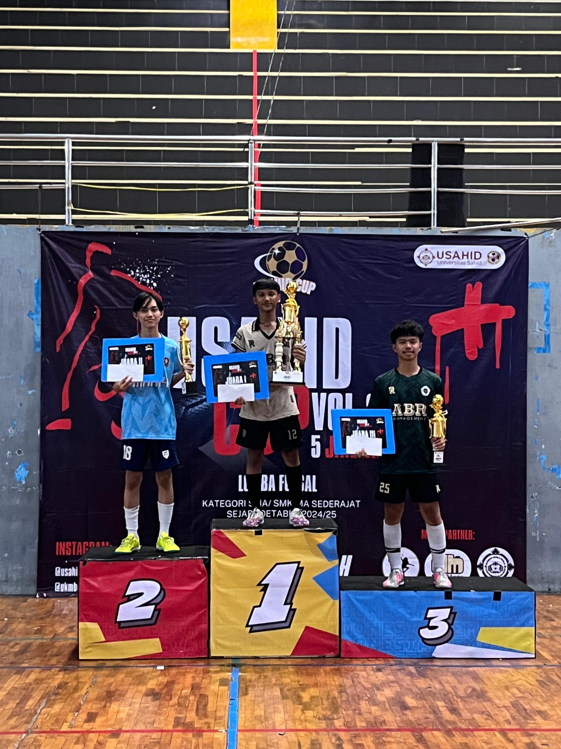 USAHID SUKSES GELAR TURNAMEN FUTSAL USAHID CUP VOL. 2